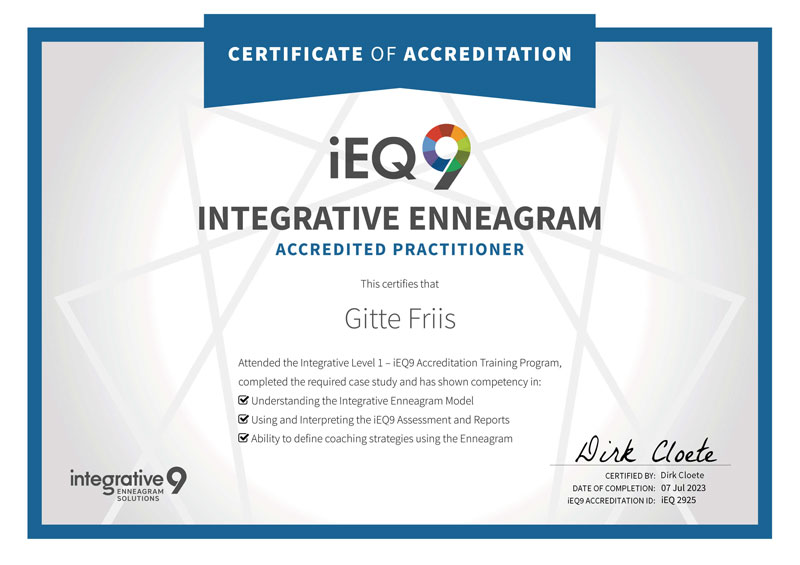 Accreditation-certificate Victory Coaching